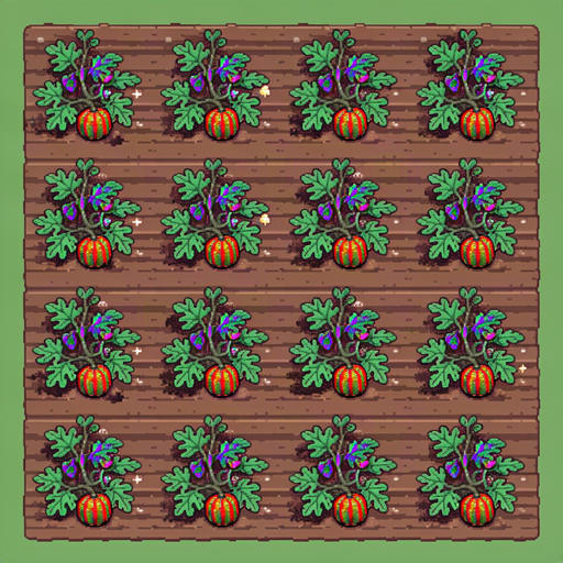 Pixel Tilled Watermelon Farm