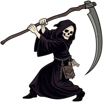 Oversized Scythe Attack