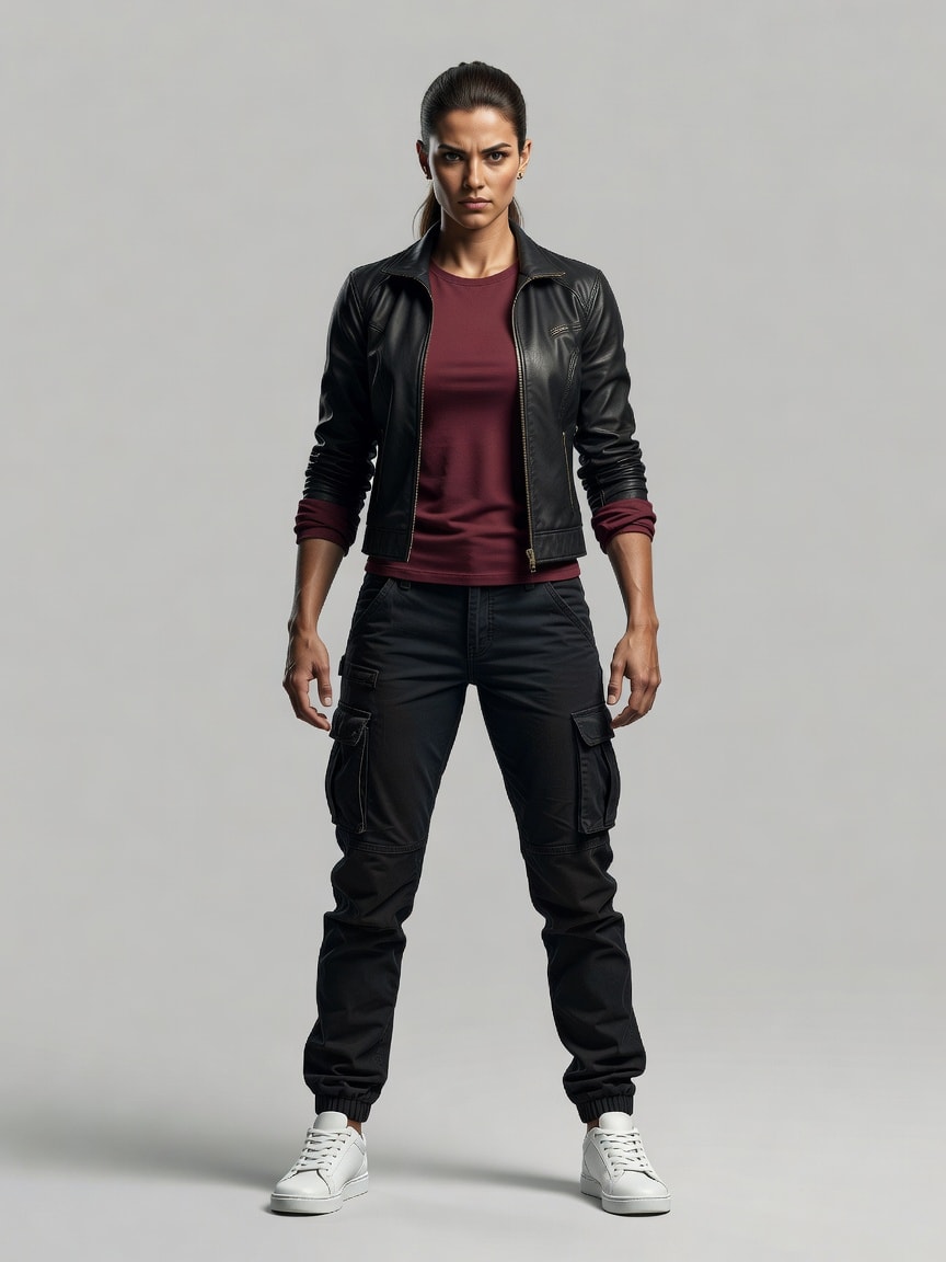 Neon District Protagonist Concept