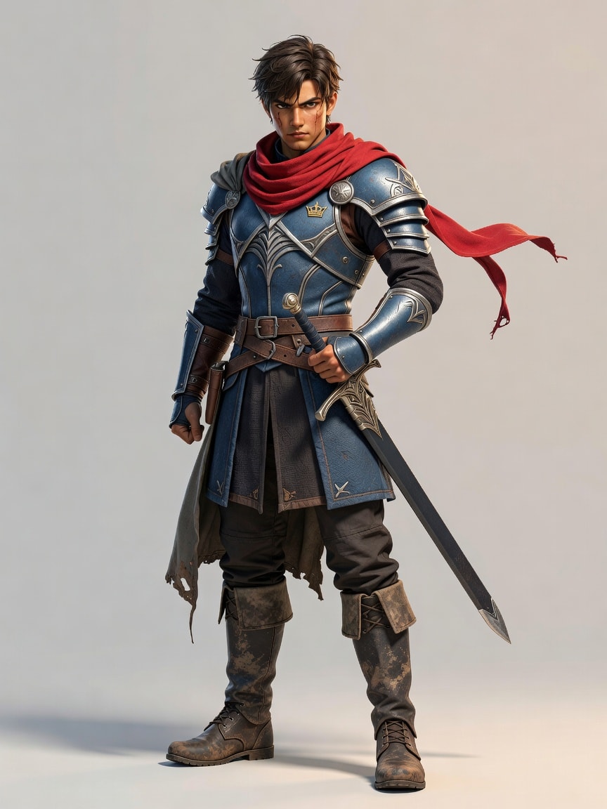Demon King Quest Hero Concept