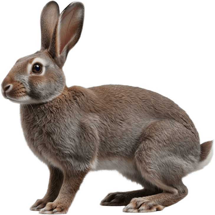 Photorealistic Rabbit Sprite