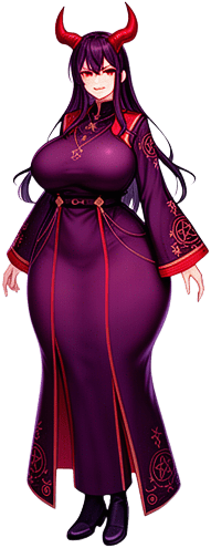 Occult Horned Woman