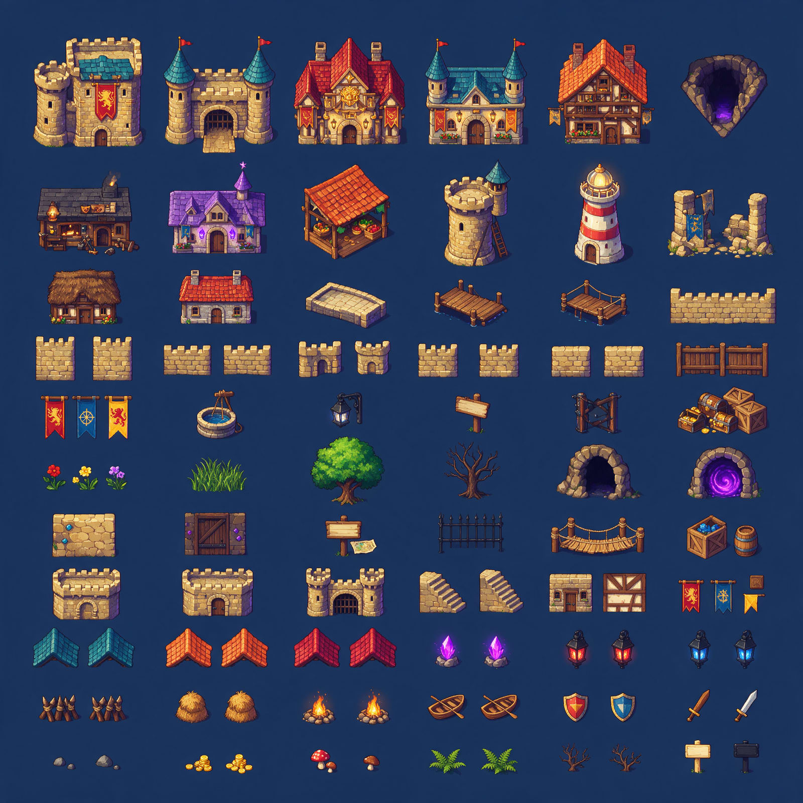 Arcane Realms Landmarks and Architecture Atlas