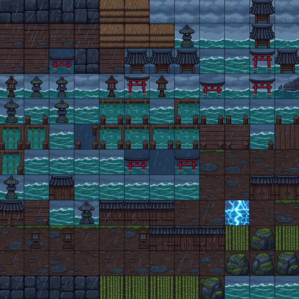 Ecos de Valdrenne - Capitulo 8 Tileset Izumo