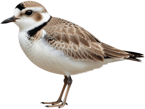 Photorealistic Plover Sprite