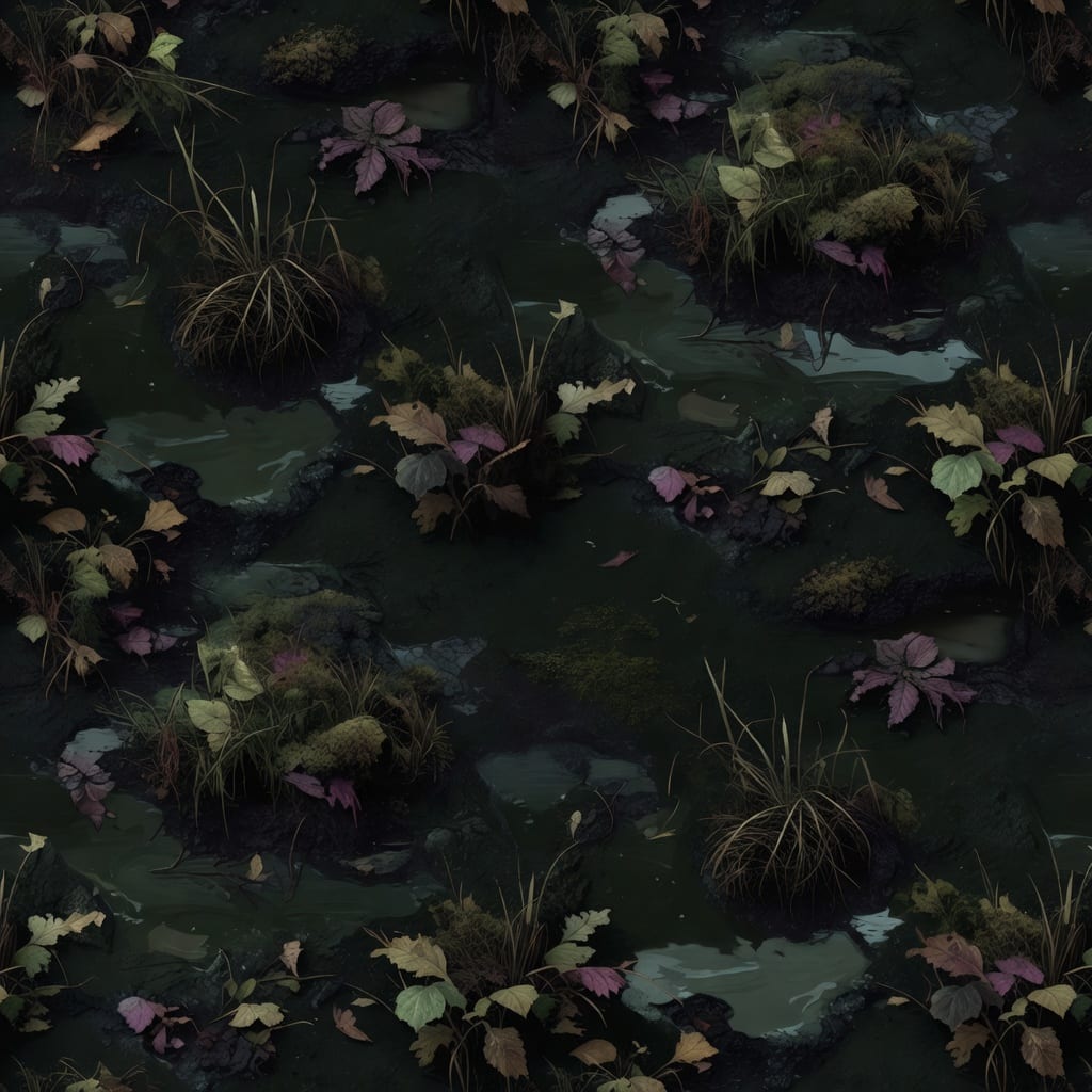 Dark Fantasy Swamp Ground