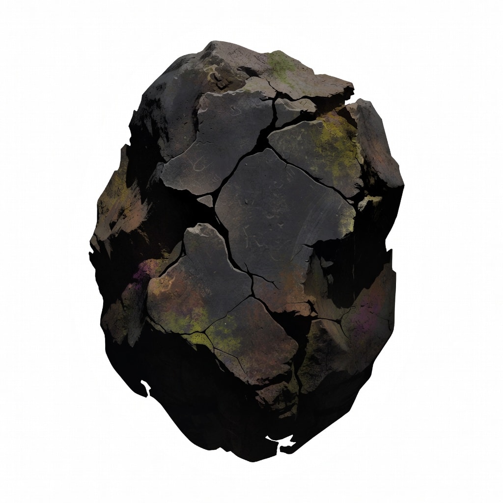 Cracked Dark Fantasy Rock