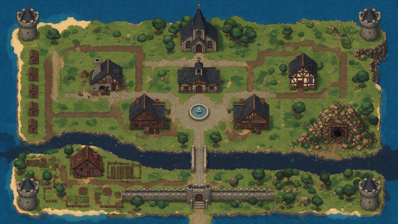 Village Hub Concept Map