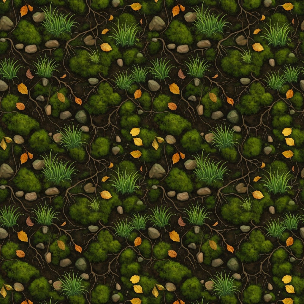 Fantasy Forest Ground Texture