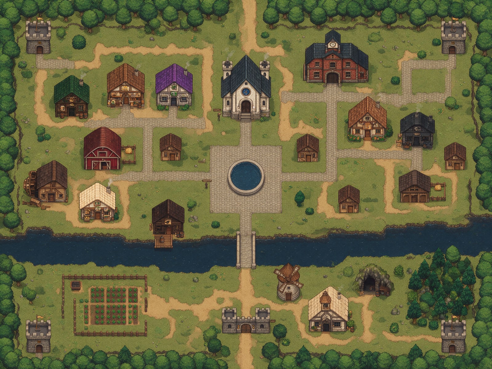 Osborn Village Hub Orthogonal Layout v3
