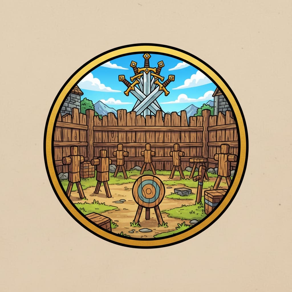 Image: Small game UI category icon for Training yard upgr
