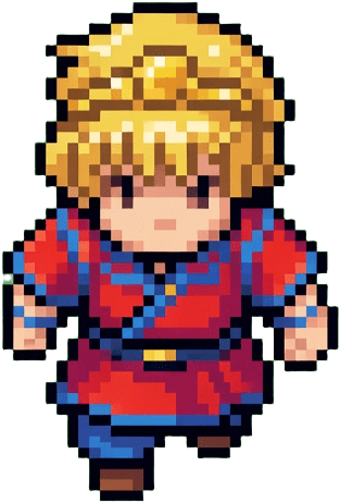 Rusticia - heroi top-down 16-bit