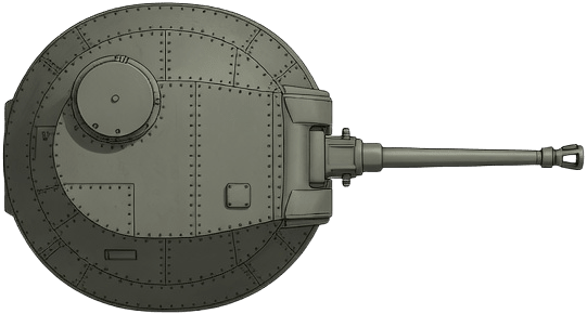 Tank Turret Pz38t