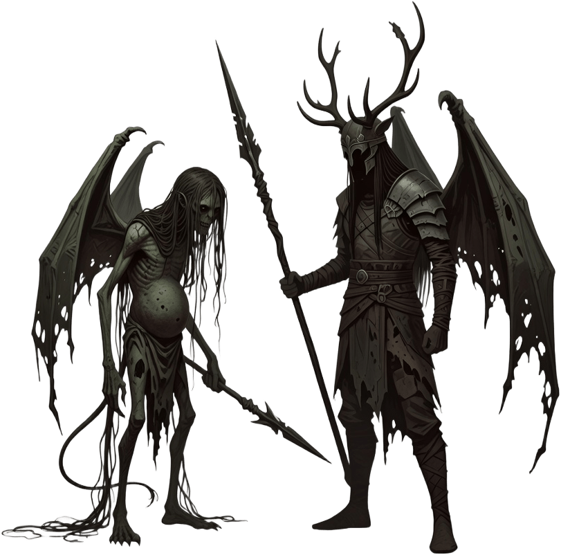 Demon Enemy Dark Fantasy Sprite