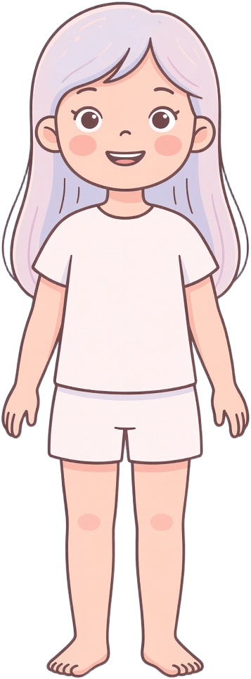 Girl Paper Doll Base
