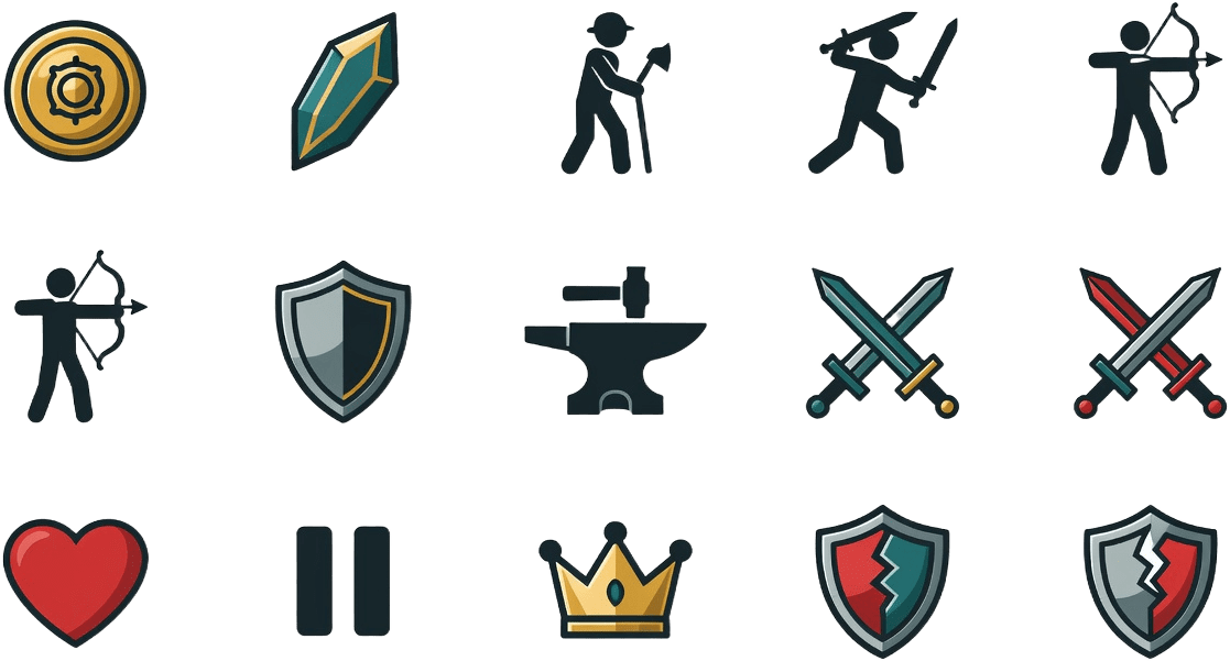 Stick War UI Icons