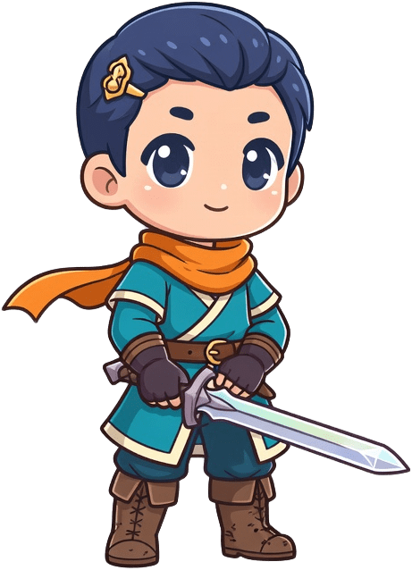 Original Chibi Crystal Hero