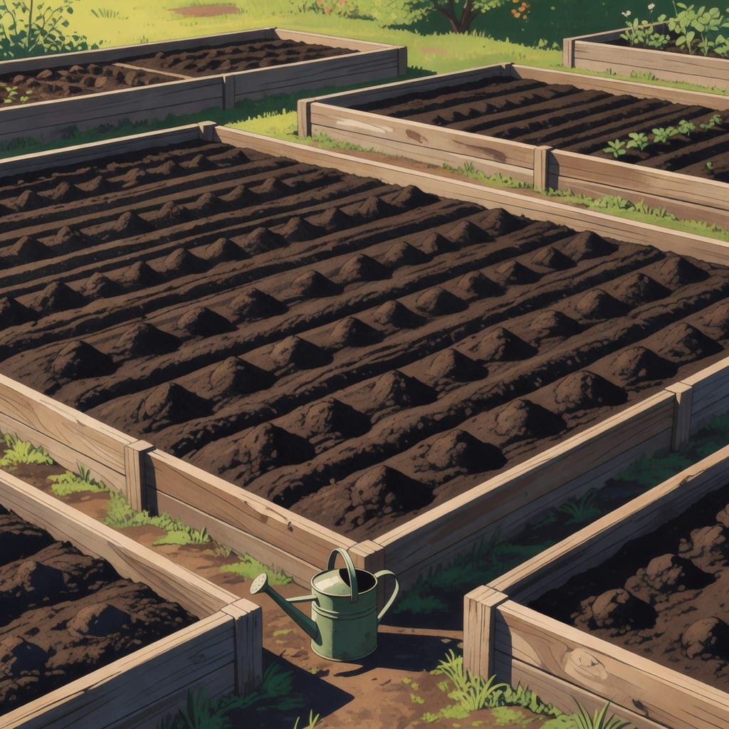 Territory garden prepared