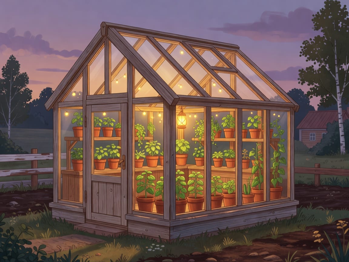 Territory greenhouse lit