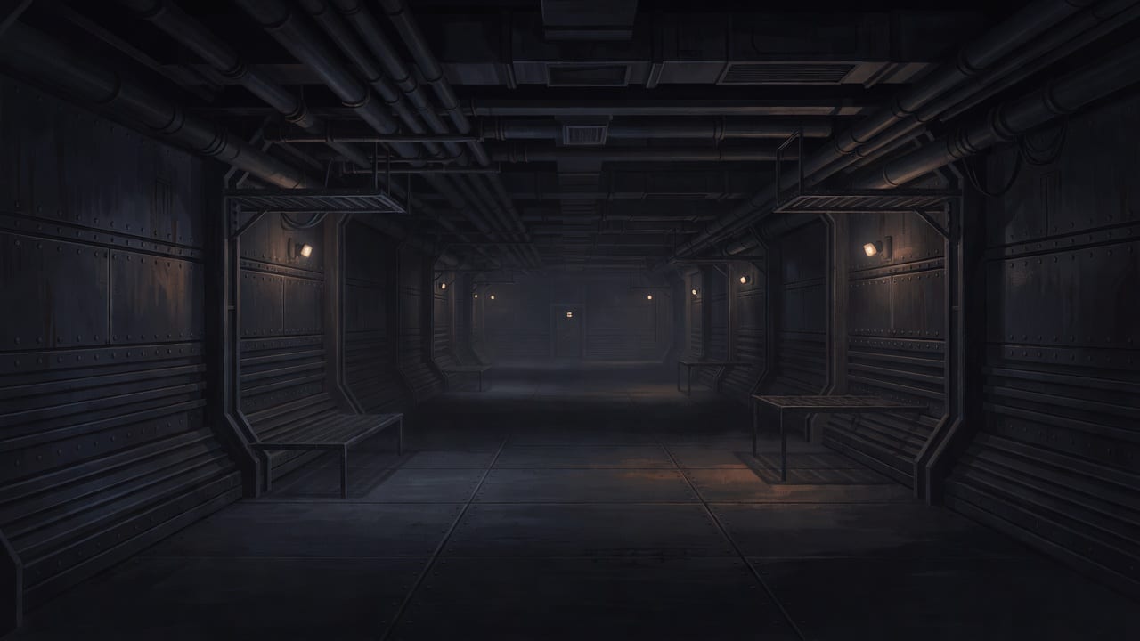 Retro Sci-Fi Menu Background