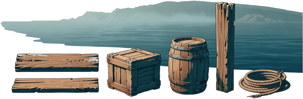 Timber Depth Props Set