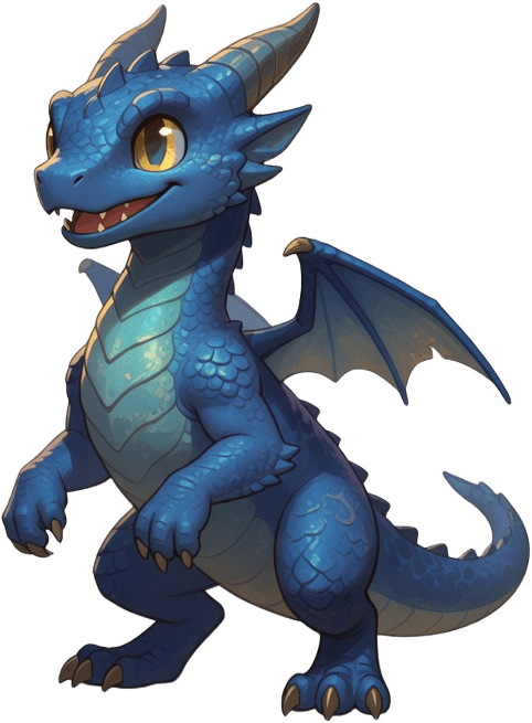 Blue Draconic Companion