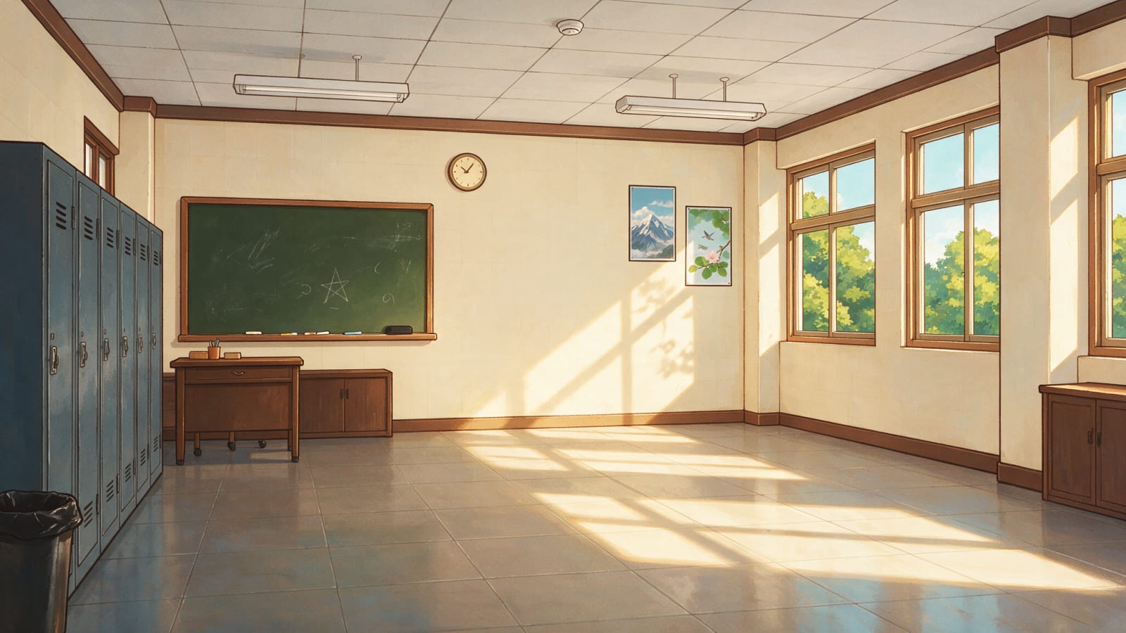 Classroom Back Wall