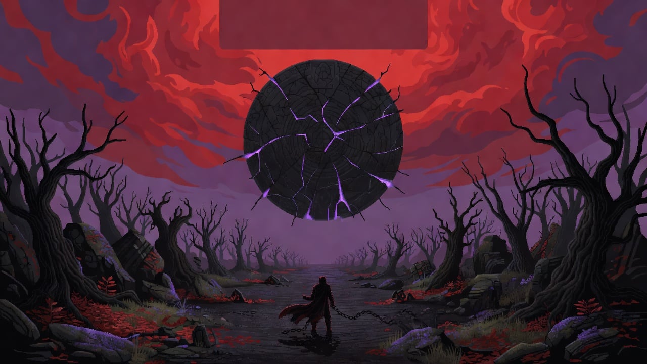 Aethermoor Title Screen Key Art