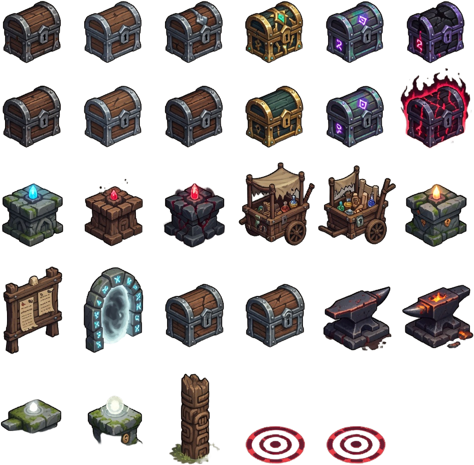 Aethermoor Interactive Props Atlas