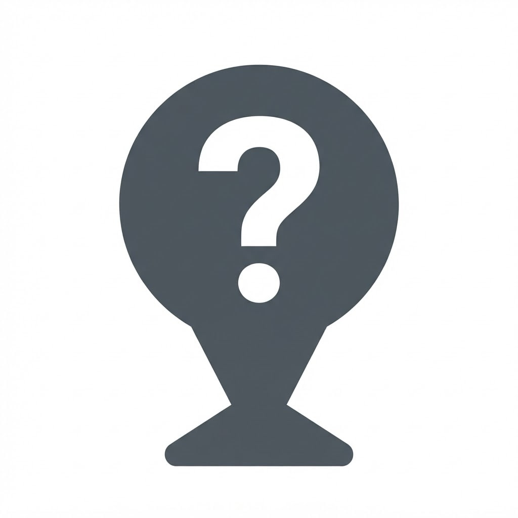 Image: Flat vector-style silhouette icon for a game map m
