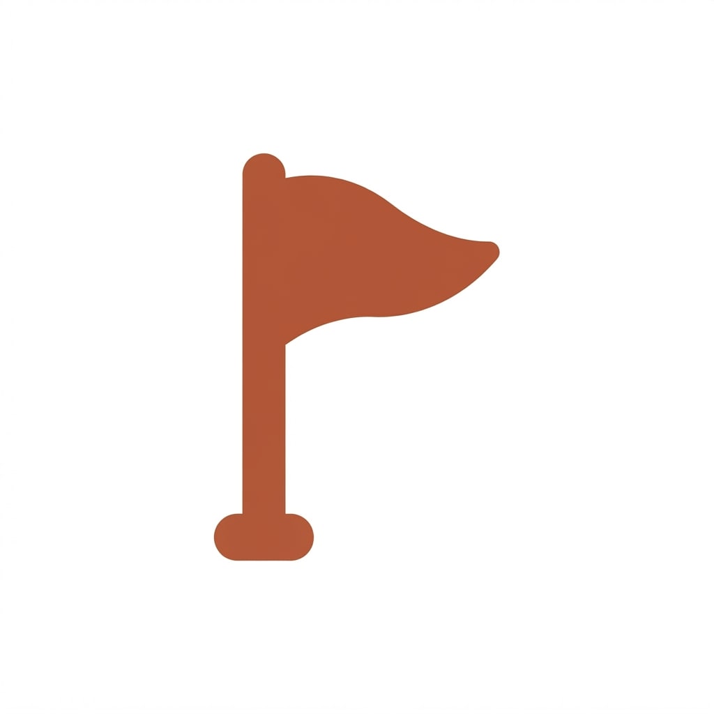 Image: Flat vector-style silhouette icon for a game map m