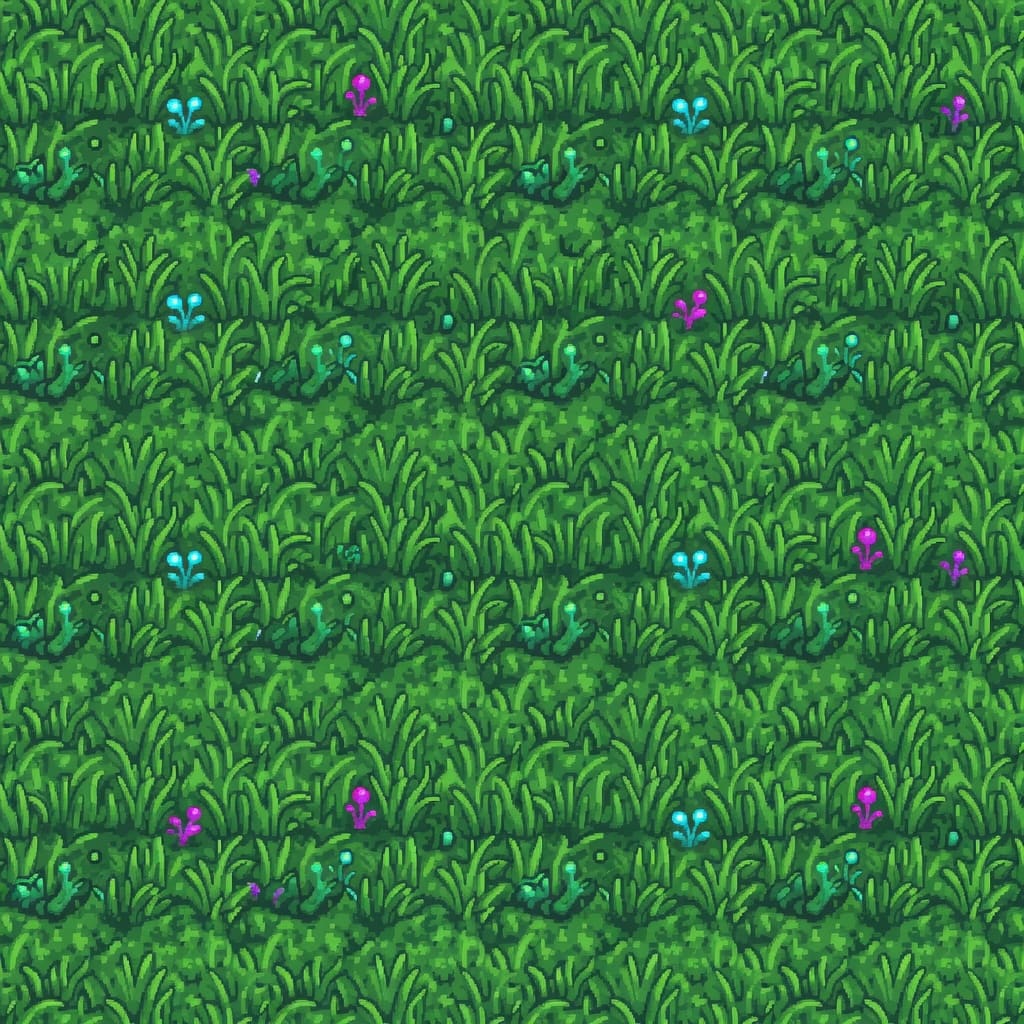 Alien Grass Tile