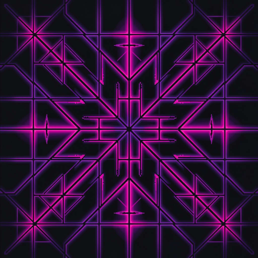 Retro 32-bit Game Background