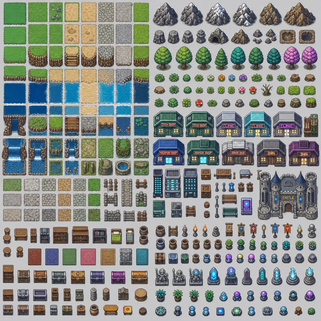 Fantasy World Map Tileset (2)