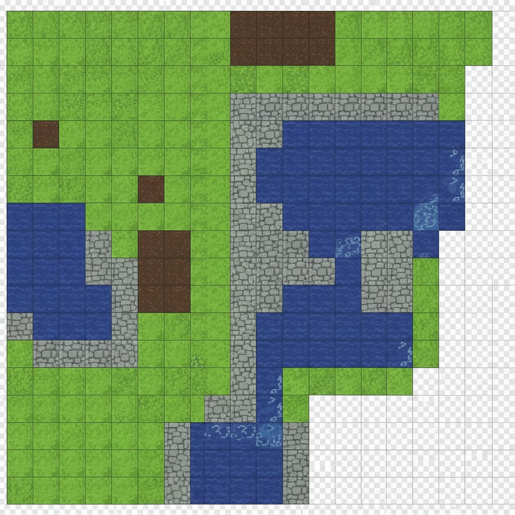Top Down Terrain Tiles