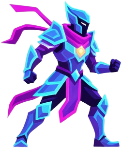 Path of Idle Neon Arcane Hero