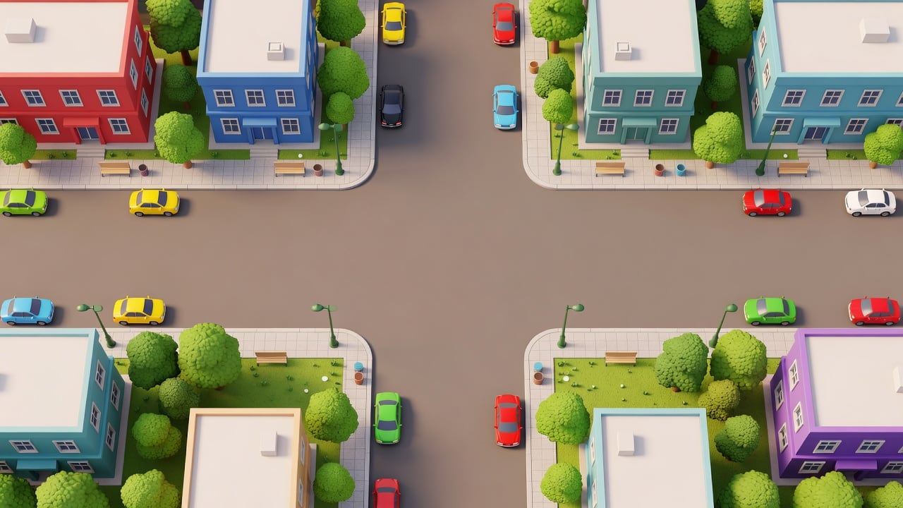 Public Toy City Bomberman Background