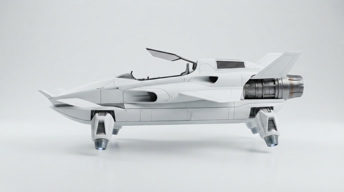 White Racing Concept Car (2)