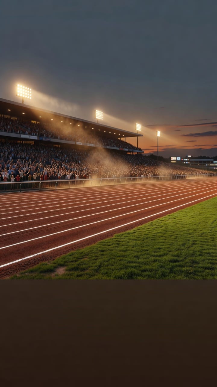 Vertical Horse Racing Stadium