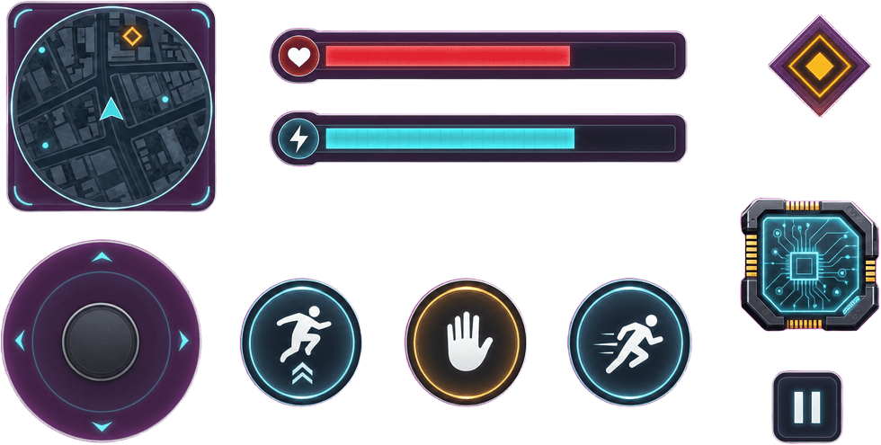 Modern City Mobile HUD Kit