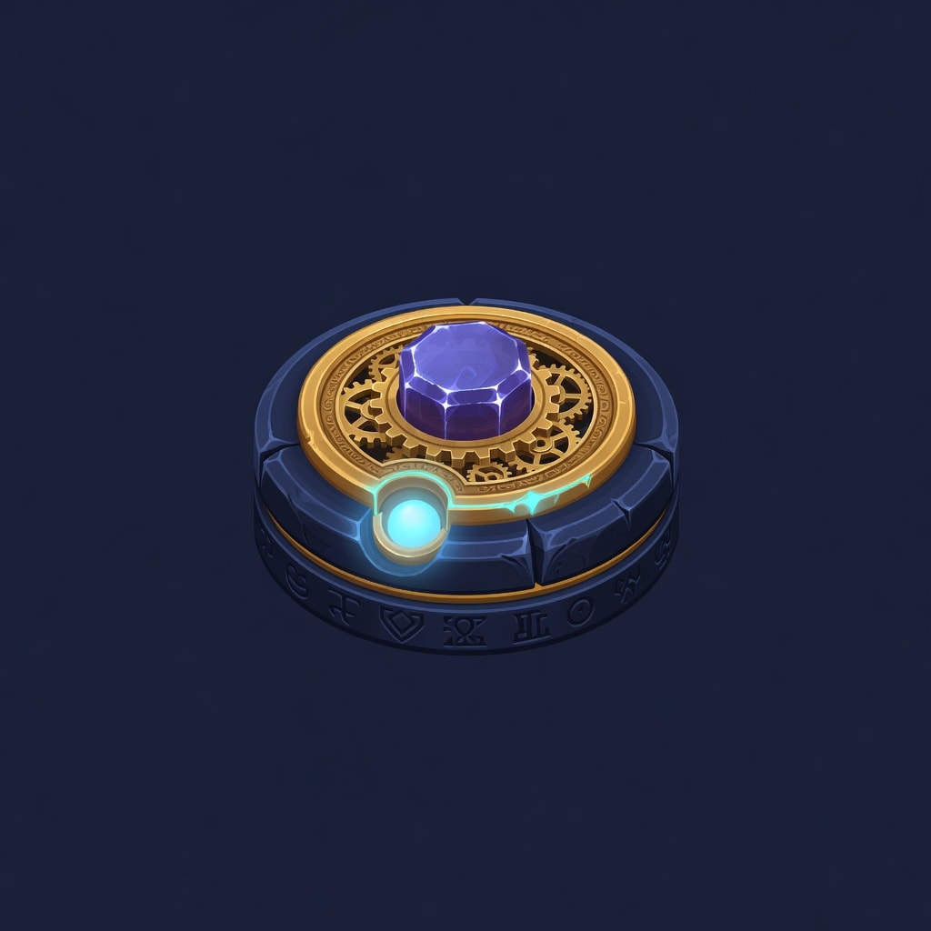 Set 5 Rotating Crystal Dial Switch Before
