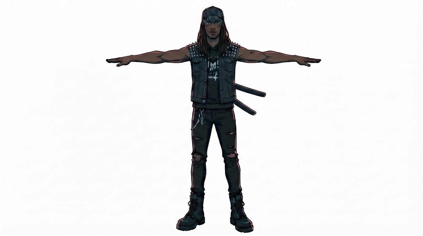 Image To Game Asset - Action RPG Survivor