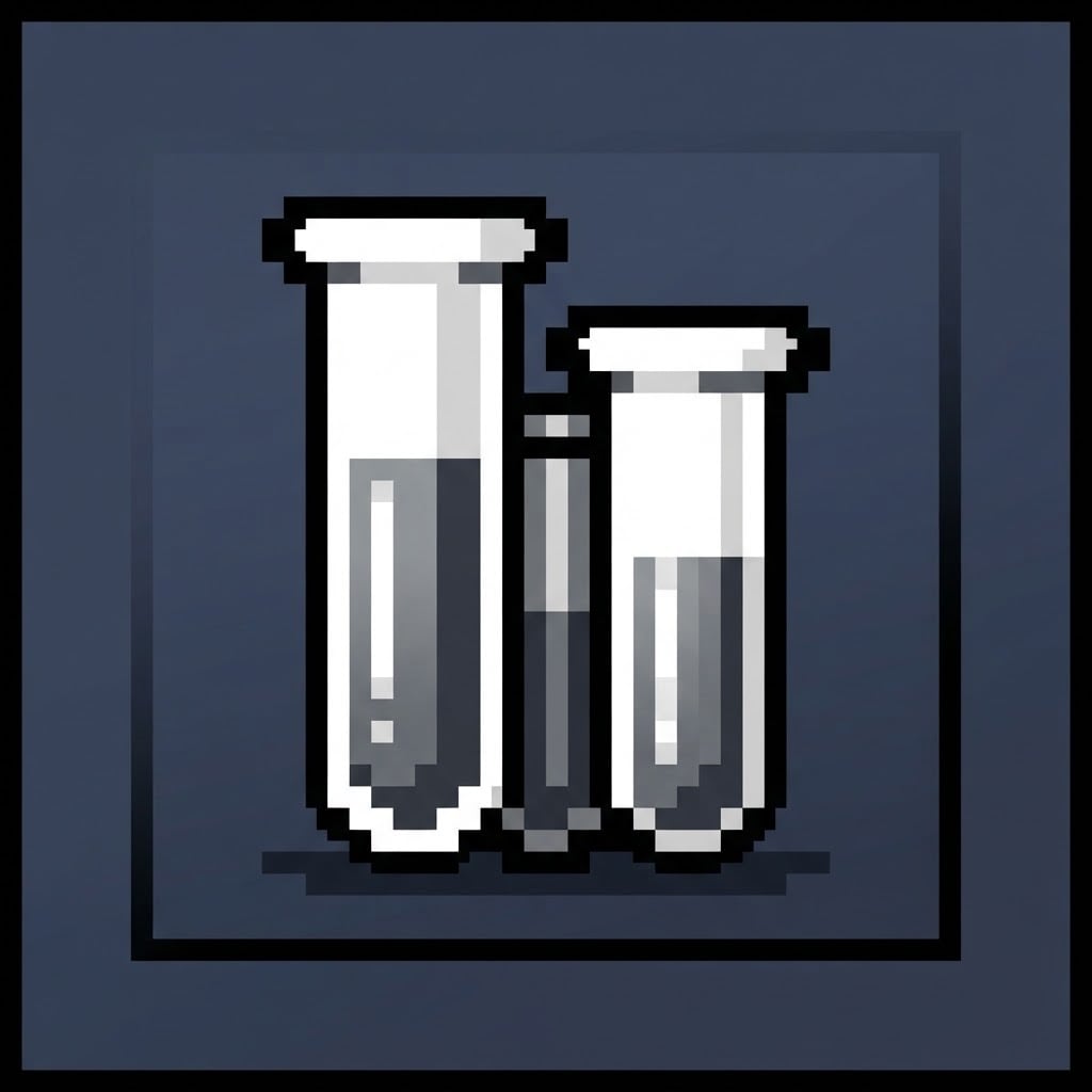 Test Tubes Shop Icon Revised Preview