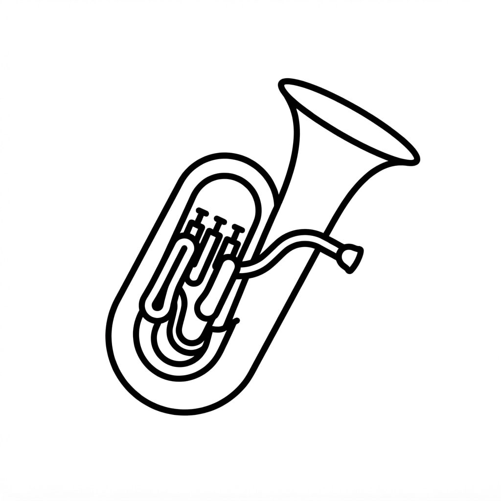 Image: Redraw this instrument as a clean, bold ICON / pic