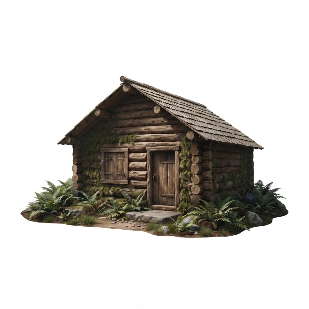 Mossy Woodland Cabin