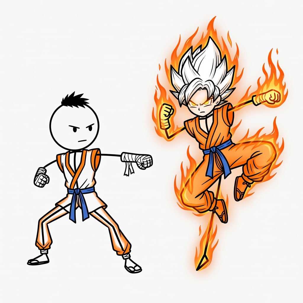 KAI Stickman Base and Inner Fire