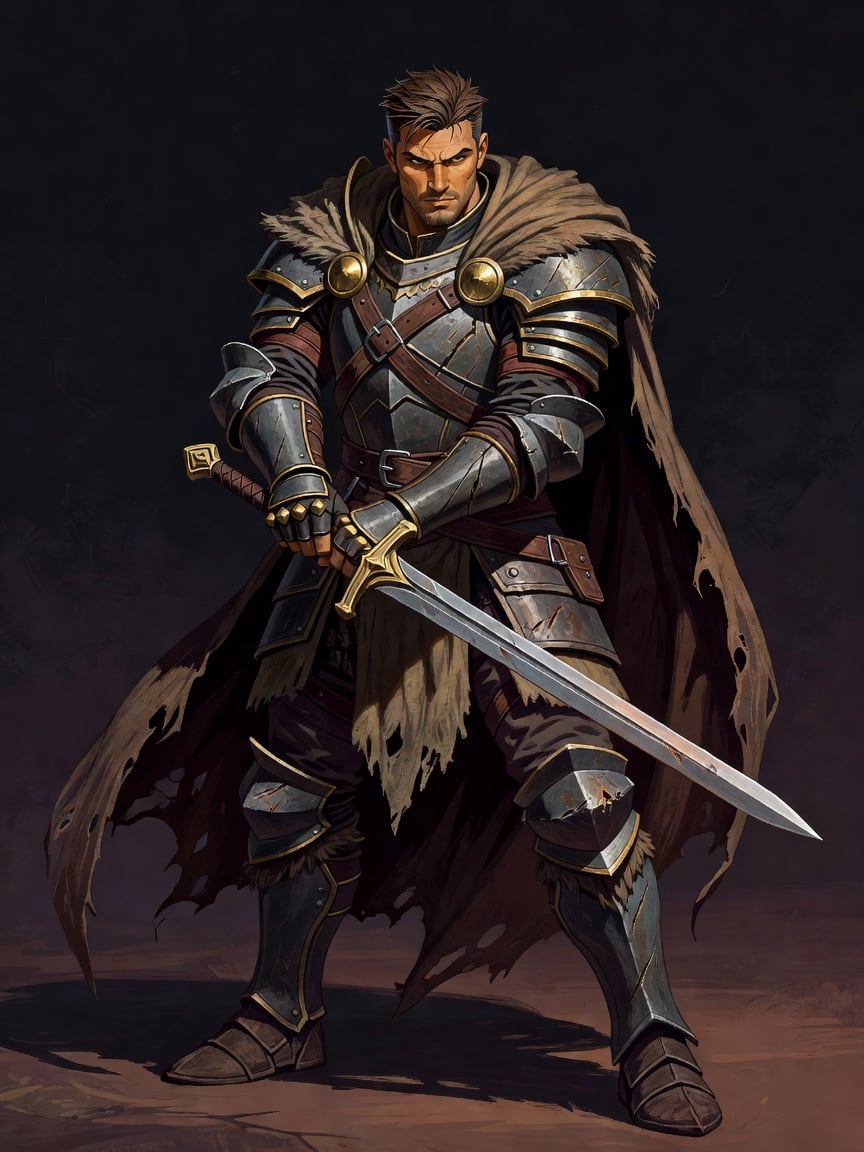 Warrior Character Portrait
