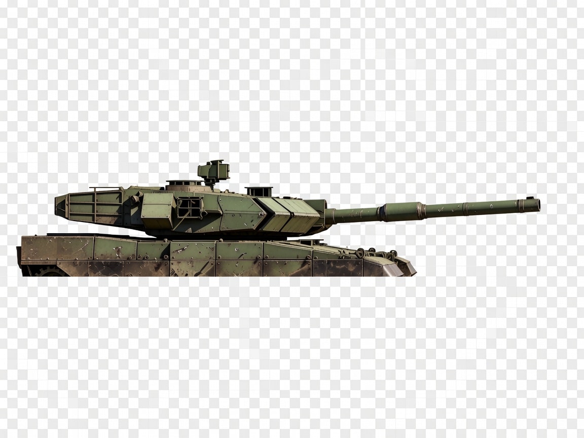 War Tank Rush Tank Turret Realistic