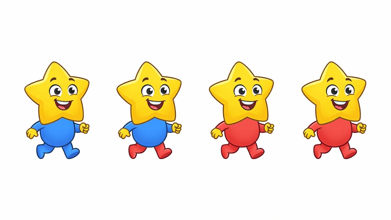 Star Kid Walk Strip