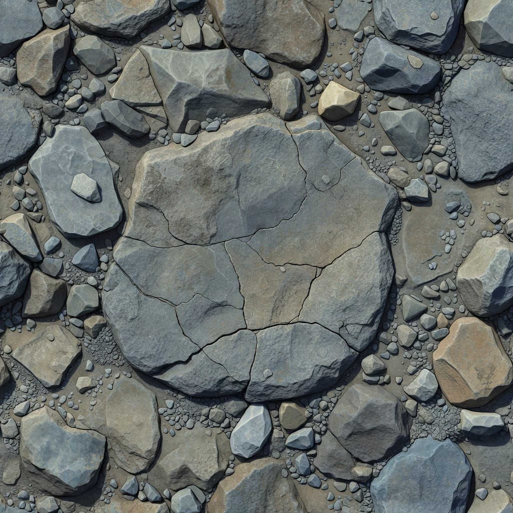 Mountain Stone Tile Texture